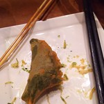 Kushi Musubi Sachi - 1709_Kushi Musubi(串むすび)_紫蘇ミンチ串カツ＠8,000Rp×2本