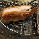 とんかつマ・メゾン - 裏面ふやけてる・・