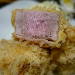 成蔵 - 霧降高原豚シャ豚ブリアンかつ…お肉が美味しい！