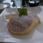 ガーデンカフェ フォーリア - プレーンパンケーキ