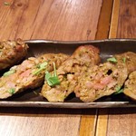 カッチャル バッチャル - 仔羊のシークカバブ