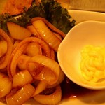 絆屋 - タマネギの生姜焼き