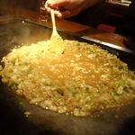 もんじゃ de BAR - ダシ投入！