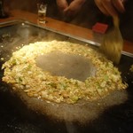 もんじゃ de BAR - 土手つくって～