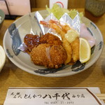 Tonkatsu Yachiyo - 2017.09 10食限定”八千代ランチ(1850円)”