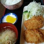 和処つたもり - ランチパスポート  ヒレカツ定食(ヒレカツ・ご飯・味噌汁・漬物)  ５００円