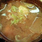 まめ多3715 - 【'11/04/07撮影】銀だら味噌焼 1050円 の豚汁