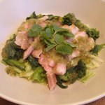 クリヤム - 本日のヤムは豚肉と菜の花