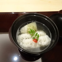 お料理 馳走 - ハモのお椀物