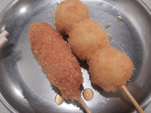 串カツ田中 西日暮里店 西日暮里 串揚げ 串かつ 食べログ