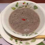 奥山田温泉 伊奈里館 - 十六穀米のスープ