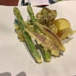 奥山田温泉 伊奈里館 - 天ぷら色々