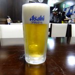 Honetsuki Dori Hiro - 生ビール（スーパードライ）：450円