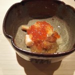 すし宮川  - いくら　なめこ　おろし