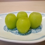 てんぷら 近藤 - シャインマスカット