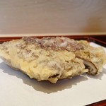 てんぷら 近藤 - 原木椎茸