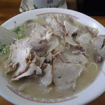 再来軒 - 焼豚ラーメン８００円