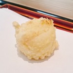 てんぷら 近藤 - 小玉ねぎ