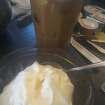 しゃぶ葉 - ソフトクリーム&アイスコーヒー