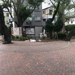 中華ソバ 伊吹 - 公園からの伊吹