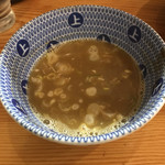 中華蕎麦うゑず - スープ割り