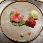 肉割烹 上 - 刺し