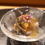 肉割烹 上 - 黒鮑