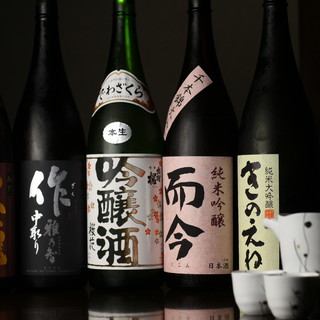 日本料理とのペアリングを楽しむ、こだわりの日本酒。