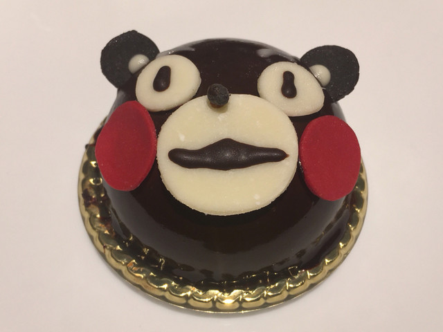 大くまもん展とのコラボケーキを頂きました By Eb ル パン 阪急うめだ本店 梅田 カフェ 食べログ