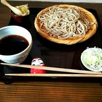 そば屋 案山棒 - せいろ¥500(朝そば)