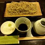 十割蕎麦みかあさ - せいろ蕎麦(群馬県産キタワセソバ)