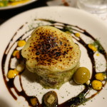 酒菜家 ペッシェロッソ - 海鮮おくら納豆チーズ焼き