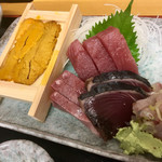 73721176 - 定食Bのお刺身