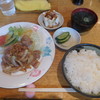ベルモント - 料理写真:ポークショーガ焼き定食￥820-