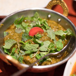 タンドールバル カマルプール - 2017.9 ラムミントカレー（1,380円）