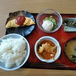 盛岡月が丘食堂 - 朝食セット（３５０円）