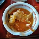 盛岡月が丘食堂 - 豚バラとブロッコリーのトマト煮