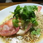 豊栄 - オニカサゴの姿蒸し1800円