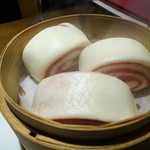 豊栄 - 自家製渦巻き蒸しパン1個300円