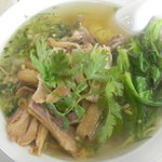 盛 - 鶏絲湯麺 1000円