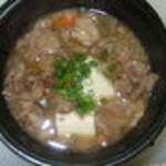 ごはんや幸太郎 - あつあつの牛筋の煮込み