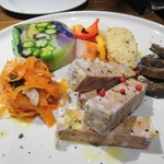 レ ファーブル ボンジュール - 前菜盛り合わせ