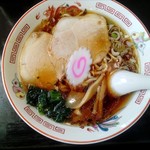 かづ枝食堂 - 醤油ラーメン550円