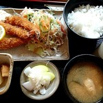 ムーンサルト - 海老フライ定食
            