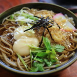 餅の清十郎 - タヌキそば大盛＠650円+100円