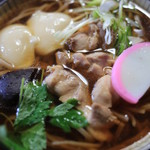 餅の清十郎 - 肉そば＠800円