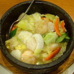 Renkouen - 海鮮石焼あんかけ炒飯