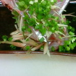 ごはんや幸太郎 - アジのタタキ