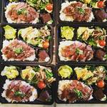 We can also prepare lunch Bento (boxed lunch) to suit your budget, so please feel free to contact our staff.