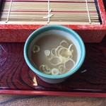 増田屋 - 蕎麦湯〜